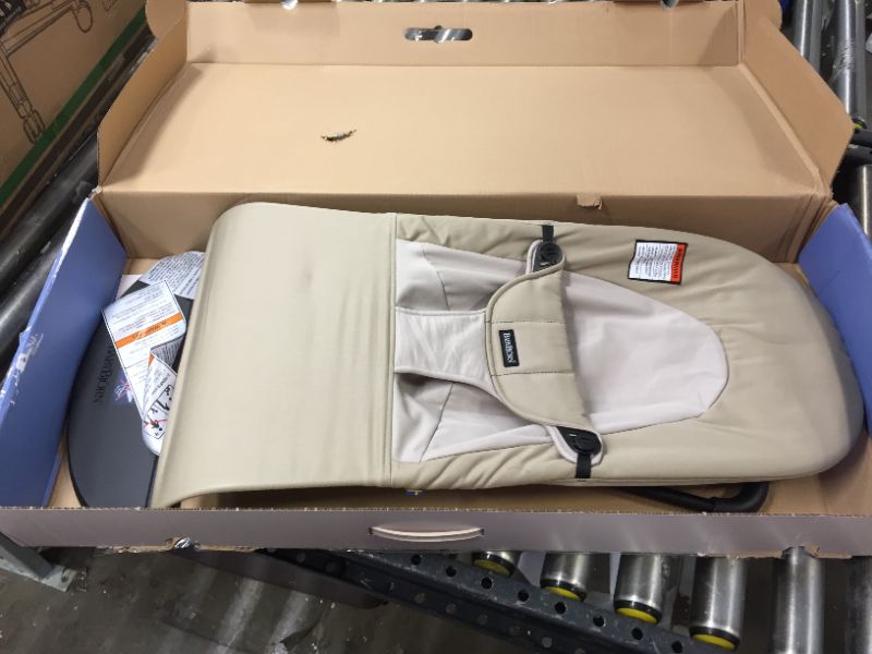 Photo 1 of Babybjorn Bouncer Balance Soft - Khaki/Beige, Cotton