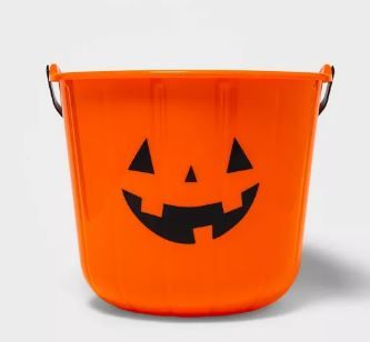 Photo 1 of 14" Jumbo Stackable Trick or Treat Halloween Pumpkin Pail - Hyde & EEK! Boutique™
