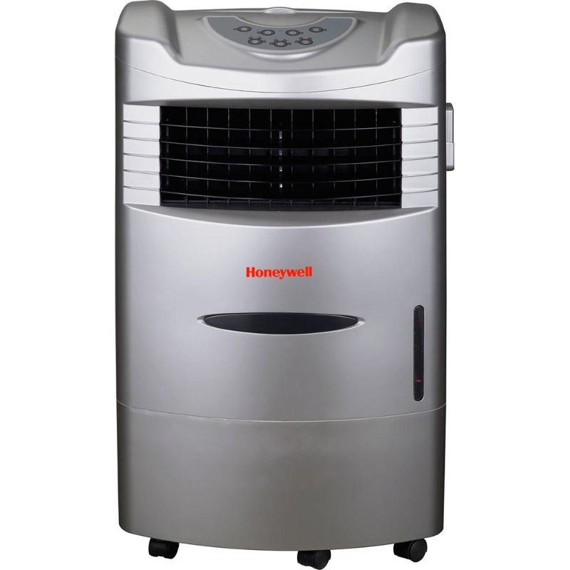 Photo 1 of Honeywell - Portable Indoor Evaporative Air Cooler - Gray/Black
