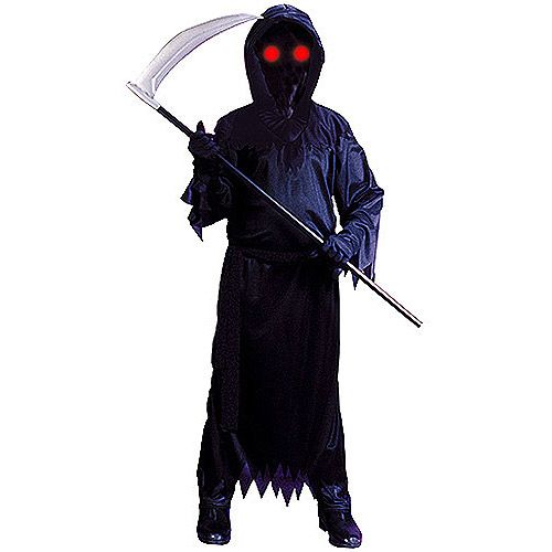 Photo 1 of Phantom Costume Grim Reaper for Boys Halloween Role Play Dress Up Outfits SIZE MEDIUM 8-10
