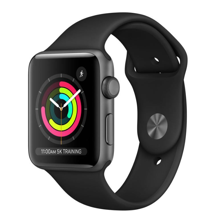 Photo 1 of Apple Watch
Space Gray Aluminum Case with Black Sport Band 42mm
(factory sealed)