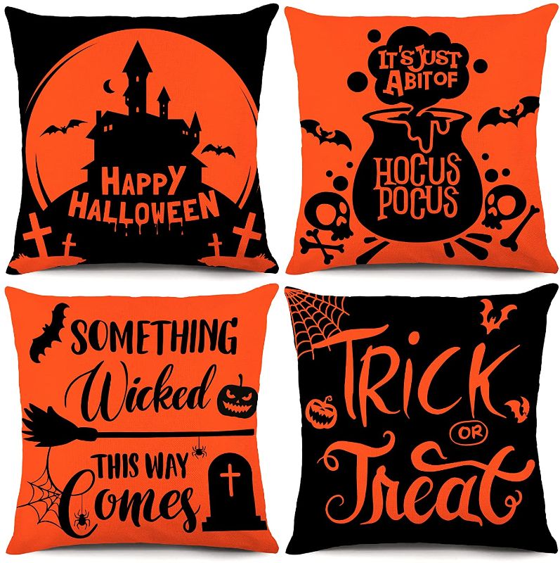 Photo 1 of  Halloween Pillow Covers 18x18