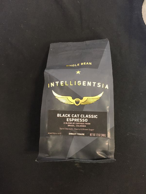 Photo 2 of Intelligentsia Coffee, Black Cat Classic, Espresso - 12 oz
exp aug 2021