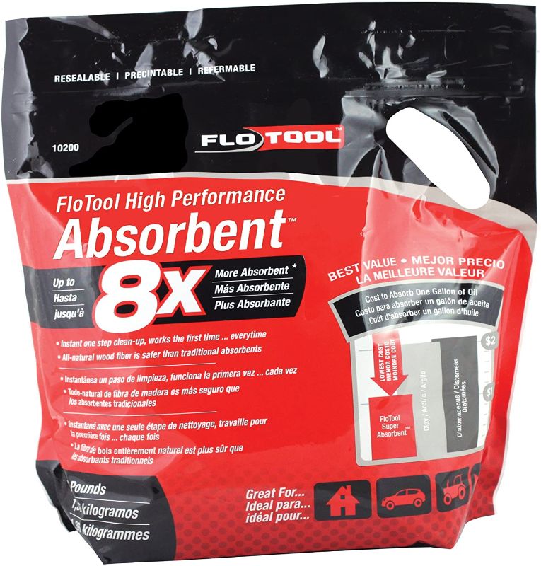 Photo 1 of 2 PACK FloTool 10200 Super-Absorbent, 3lb. Capacity
