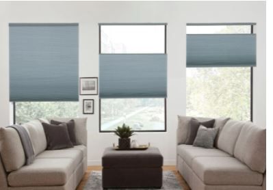 Photo 1 of 2 PACK VENETA Designer Blackout Cellular Shades 1/2in DOUBLE CELL SHADOW WHITE. 77.375in W X 58in L
