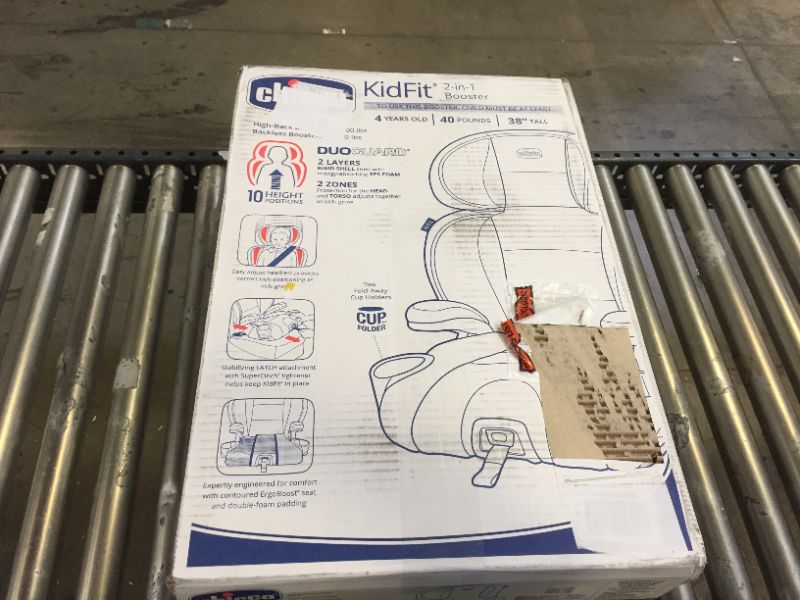 Photo 1 of Chicco Kid Fit 2-in-1 Belt Positioning Booster Car Seat - Gravity