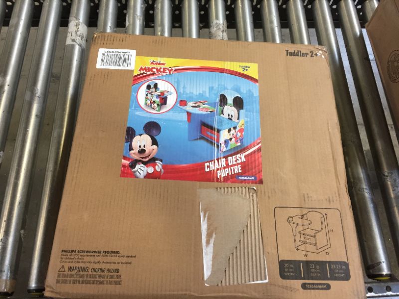 Photo 3 of Delta Children Chair Desk with Storage Bin, Disney Mickey Mouse
