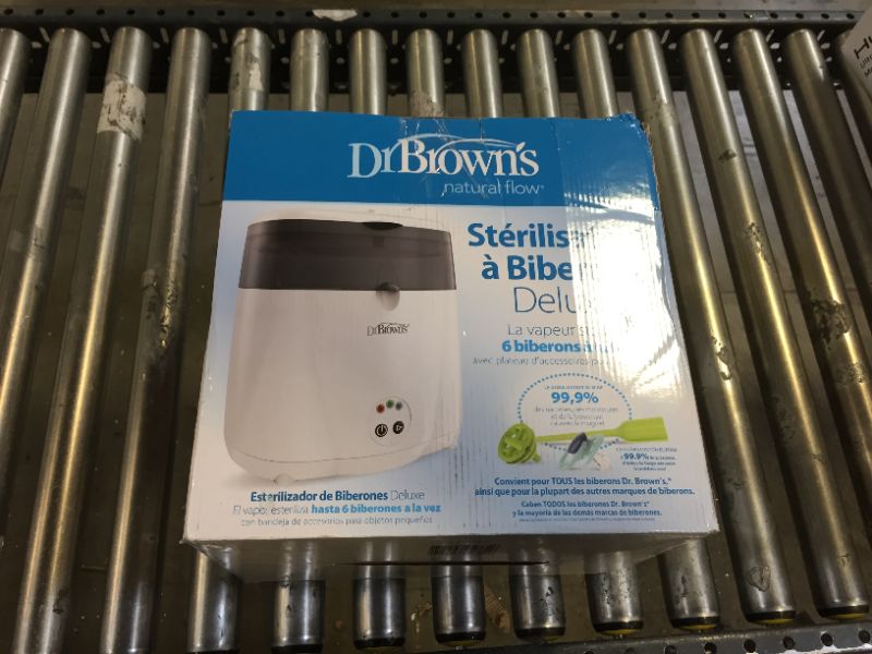 Photo 1 of Dr. Brown's Deluxe Electric Steam Bottle Sterilizer, Gray
