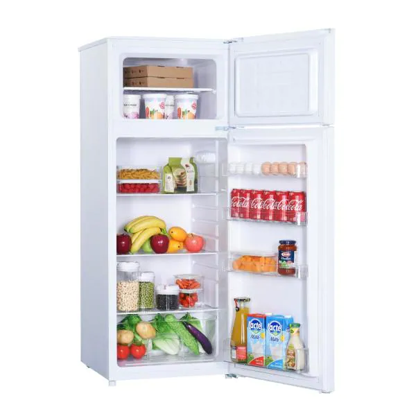 Photo 1 of Magic Chef 7.4 cu. ft. 2-Door Mini Fridge in White
