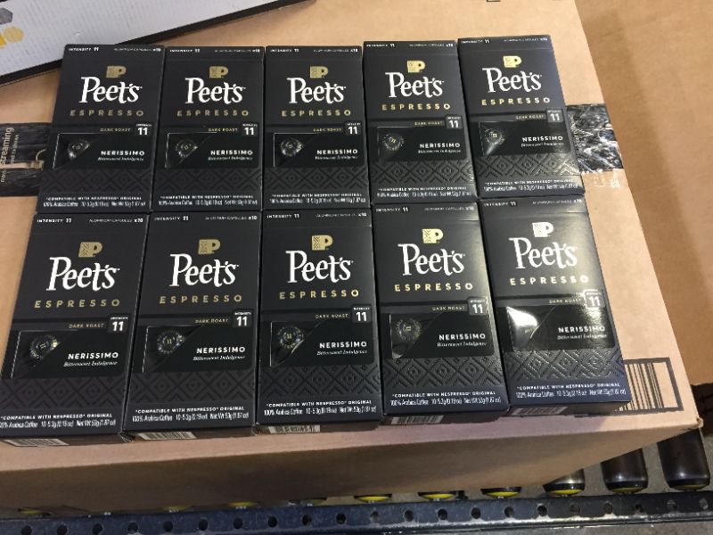 Photo 2 of Peet's Coffee Espresso Capsules Nerissimo 10 PK 