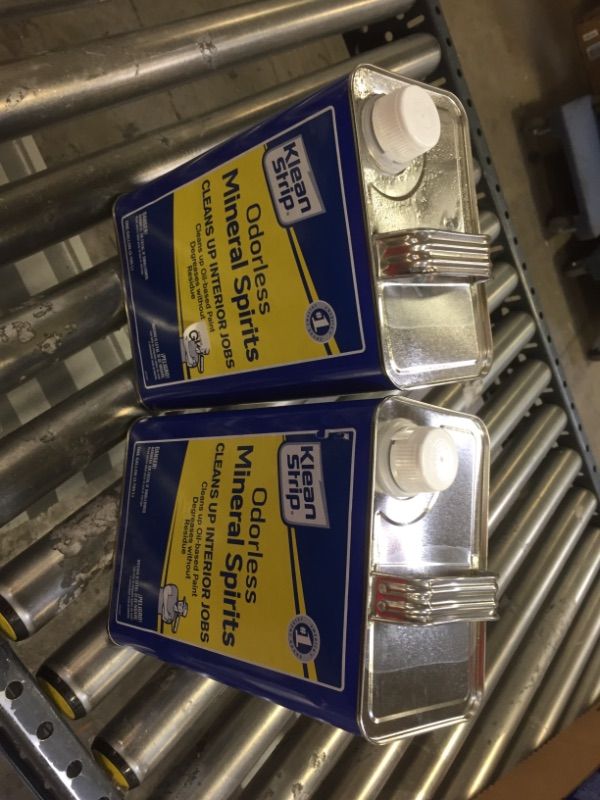 Photo 1 of 2 PACK KLEANSTRIKP 1 Gal. Odorless Mineral Spirits
