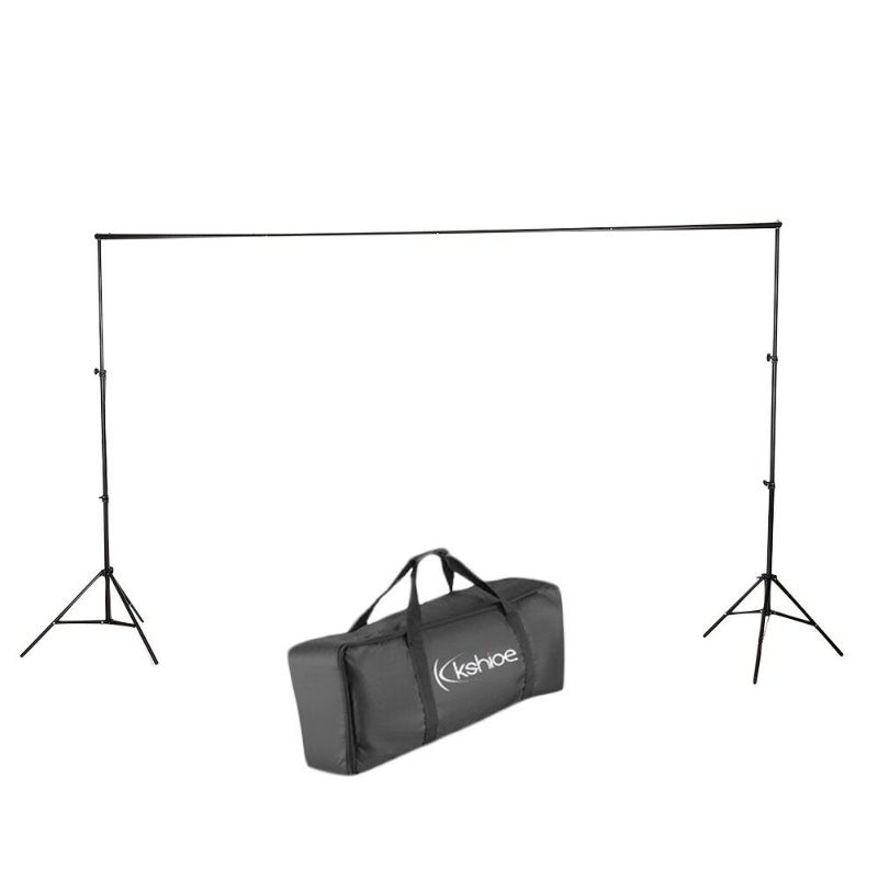 Photo 1 of Adjustable Background Support Stand Photography Video Backdrop Lighting Kit (Part number: wf1-85007731)
