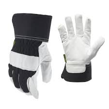 Photo 1 of 11 PAIR FIRM GRIP Goatskin Leather Palm Large Glove
