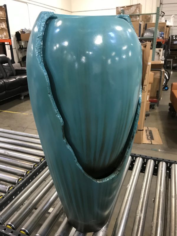 Photo 1 of Alpine Corporation 33-in H Resin Tiered Fountain Outdoor Fountain