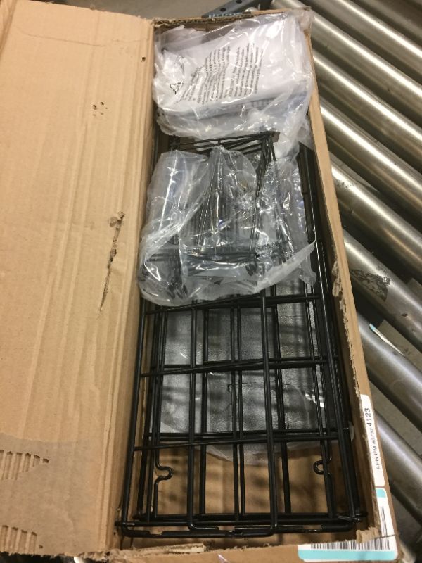 Photo 1 of Atlantic Adjustable Wire Media Rack - Heavy Gauge Steel, Holds 153CDs, 72 DVDs, 8 Adjustable Shelves PN78205091
