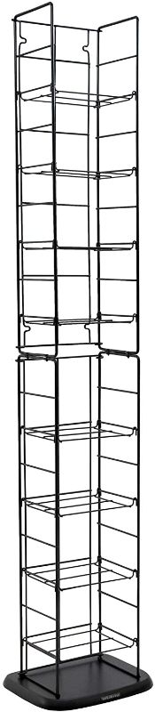 Photo 1 of Atlantic Adjustable Wire Media Rack - Heavy Gauge Steel, Holds 153CDs, 72 DVDs, 8 Adjustable Shelves PN78205091
