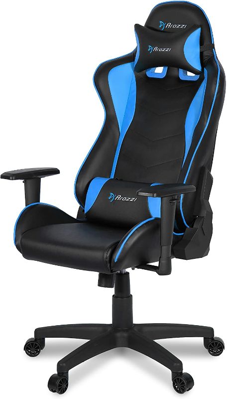 Photo 1 of Arozzi Forte-Blue Computer Gaming/Office Chair 
