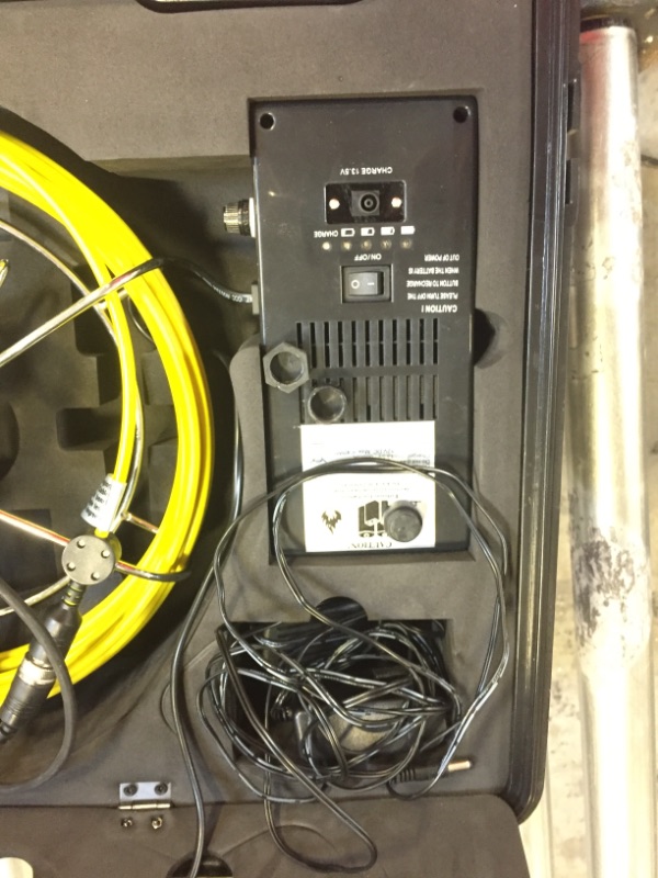 Photo 1 of Rotobrush Roto-Vision Video Inspection System With Camera, Power Supply, Case