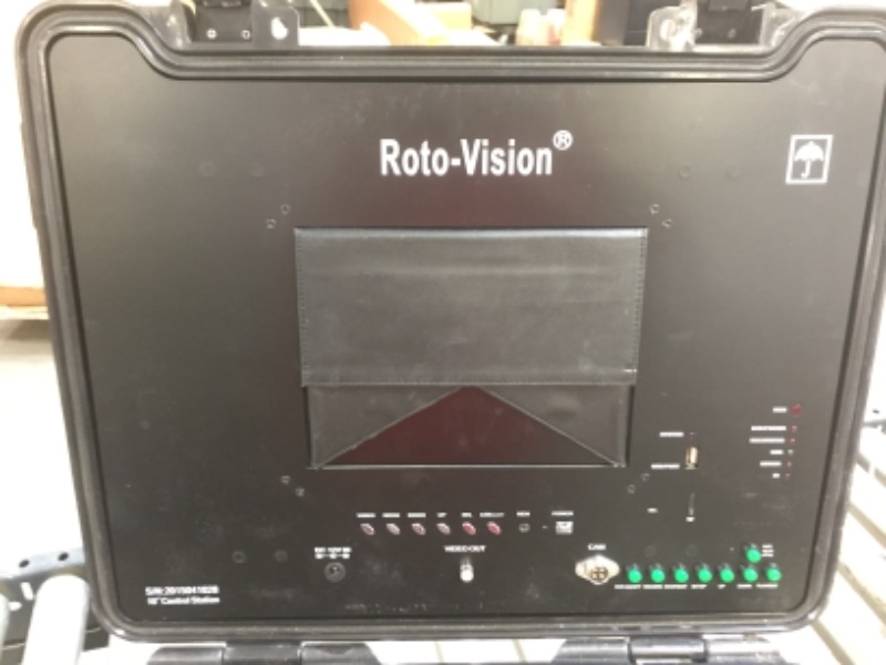 Photo 1 of Rotobrush Roto-Vision Video Inspection System With Camera, Power Supply, Case