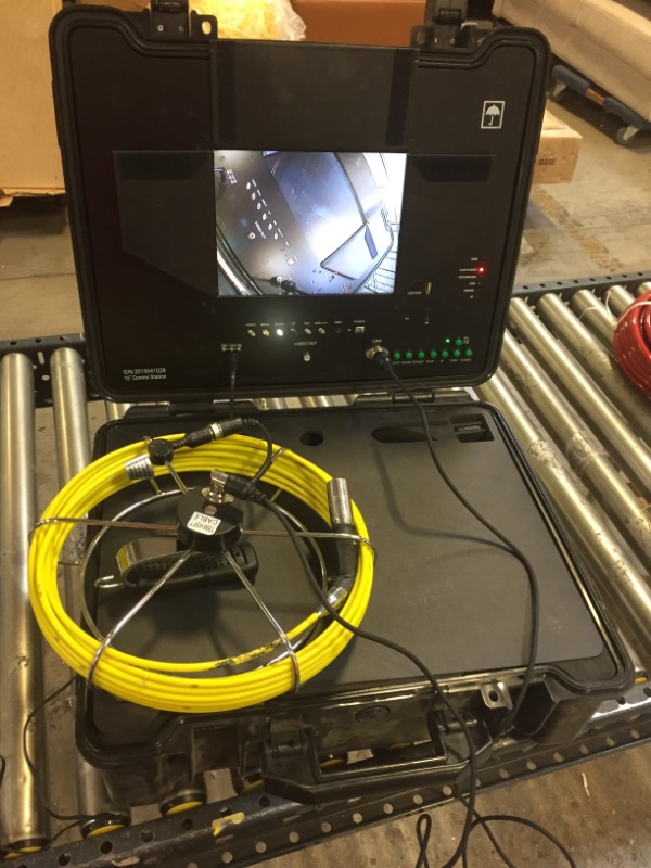 Photo 1 of Rotobrush Roto-Vision Video Inspection System With Camera, Power Supply, Case