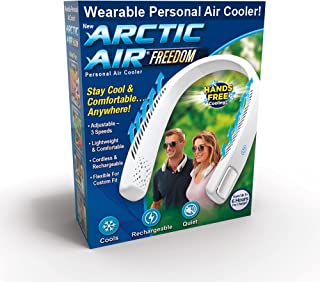 Photo 1 of 2 PACK Ontel Arctic Air Freedom Portable Personal Air Cooler and Personal 3-Speed Neck Fan, Hands-Free Light-weight Design, Cordless and Rechargeable
