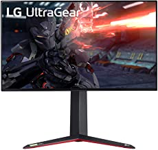 Photo 1 of LG - 27" UltraGear UHD Nano IPS 1ms 144Hz G-SYNC Compatible Gaming Monitor with HDR (DisplayPort, HDMI, USB) - Black
