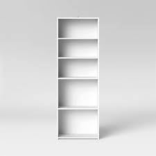 Photo 1 of 5 Shelf Bookcase - Room Essentials™ WHITE