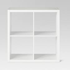 Photo 1 of 13" 4 Cube Organizer Shelf White - Threshold™