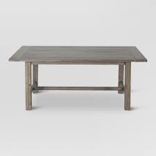 Photo 1 of 60" Gilford Rustic Dining Table Gray - Threshold™
