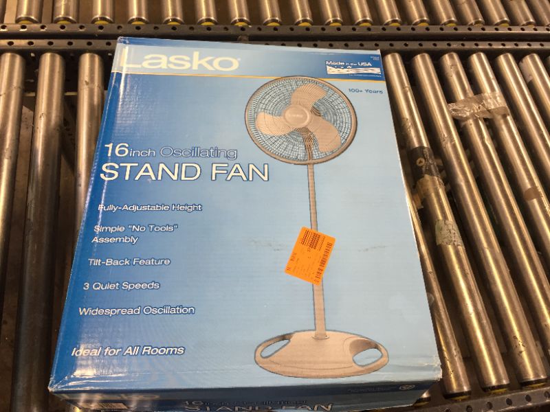 Photo 3 of Adjustable-Height 16 in. Oscillating Pedestal Fan