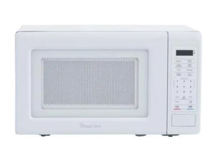 Photo 1 of 0.7 cu. ft. Countertop Microwave in White
