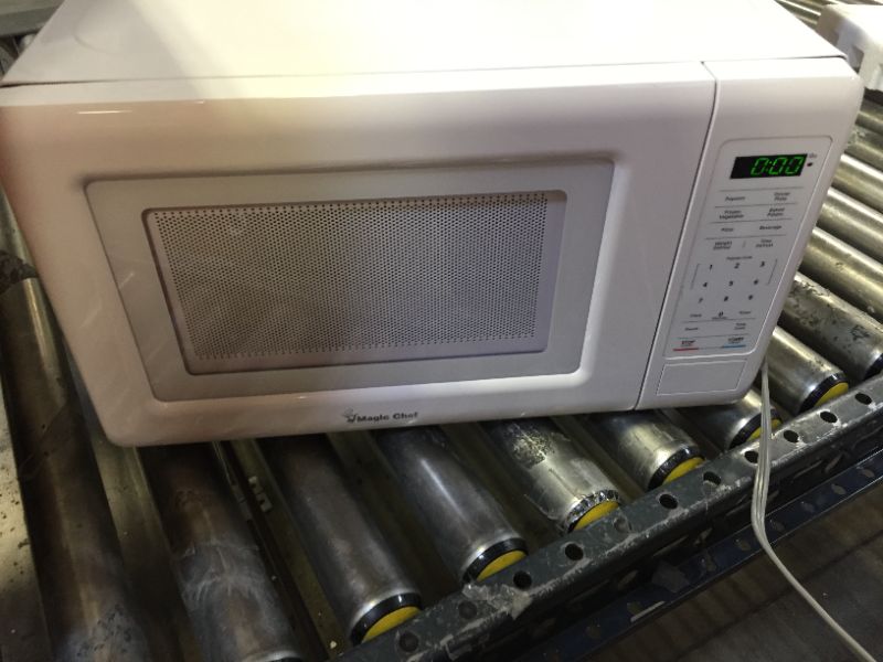 Photo 1 of 0.7 cu. ft. Countertop Microwave in White
