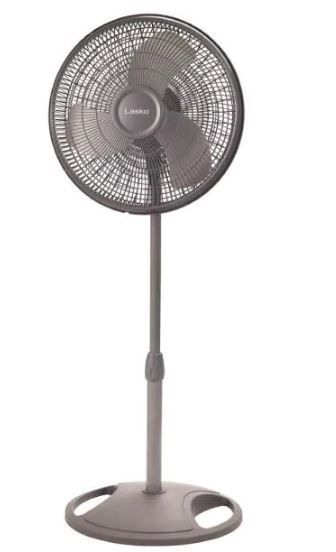 Photo 1 of Adjustable-Height 16 in. Oscillating Pedestal Fan