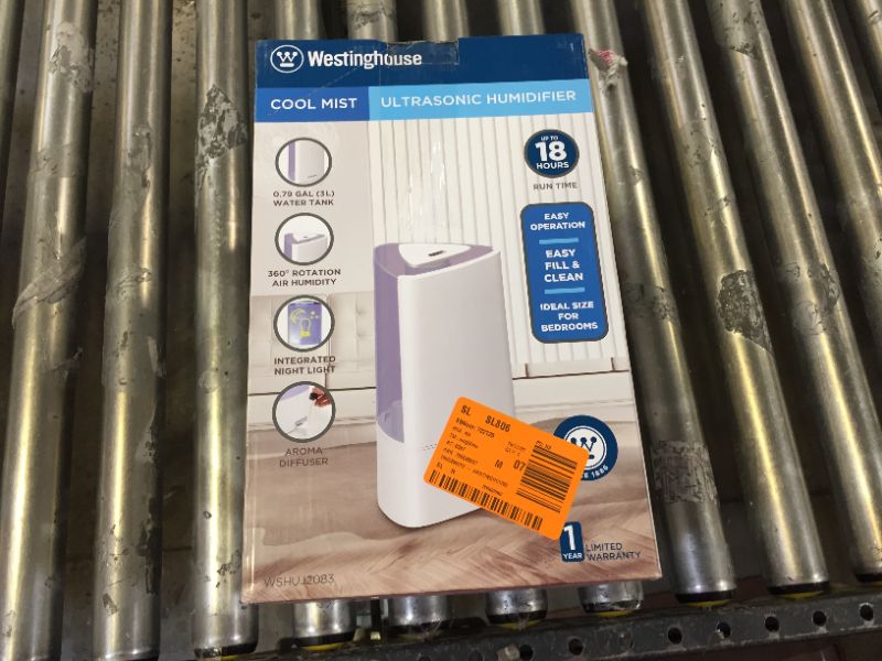 Photo 1 of 0.76 gal. Single Room Cool Mist Ultrasonic Humidifier
