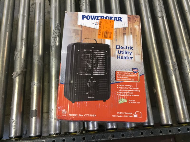 Photo 4 of 1500-Watt Electric Milkhouse Utility Heater
