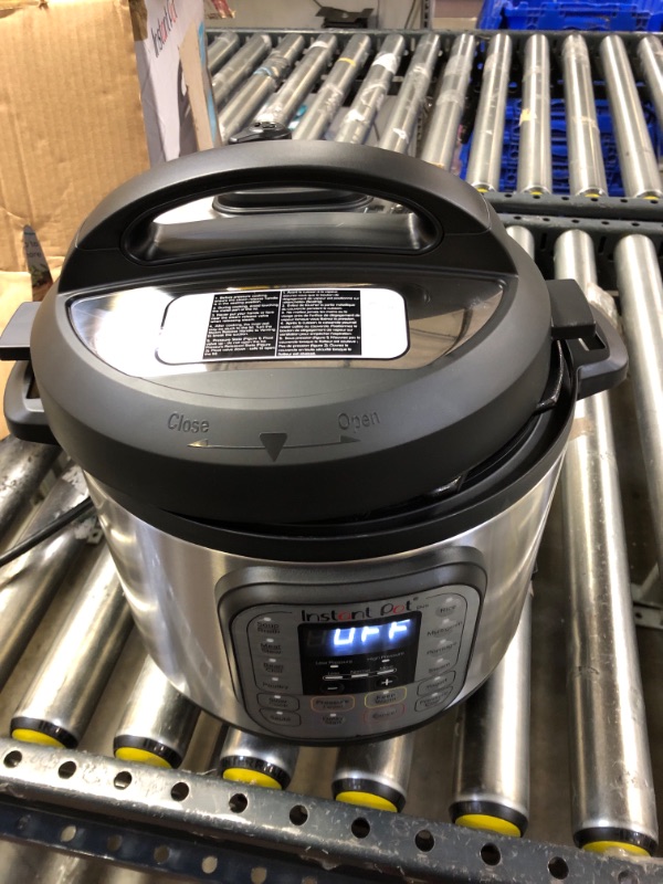 Photo 1 of Instant Pot Duo 7-in-1 Electric Pressure Cooker, 6 Quart, 14 One-Touch Programs & Single Sealing Ring Clear, 5 or 6 Quart
