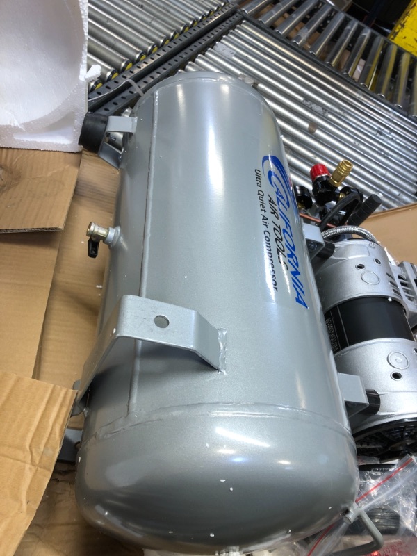 Photo 1 of California Air Tools 8010 Ultra Quiet & Oil-Free 1.0 Hp, 8.0 Gal. Steel Tank Air Compressor