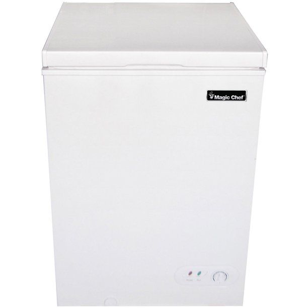 Photo 1 of Magic Chef 3.5 Cu. Ft. Chest Freezer in White
