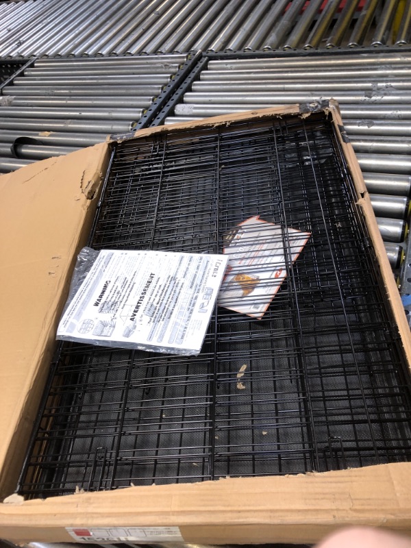 Photo 2 of MidWest Single Door iCrate Metal Dog Crate, 36"