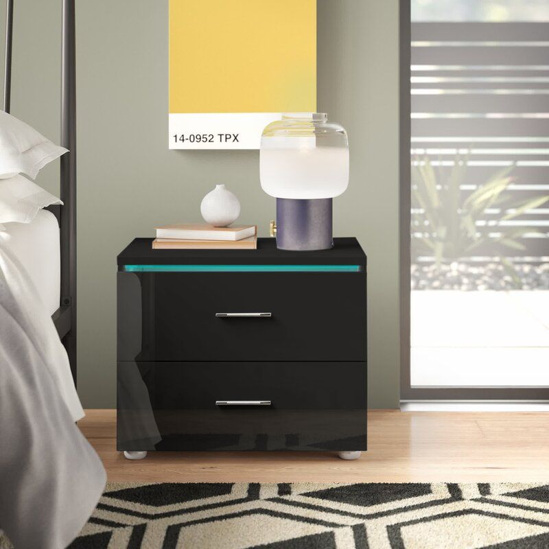 Photo 1 of Abeyta 2 - Drawer Nightstand
