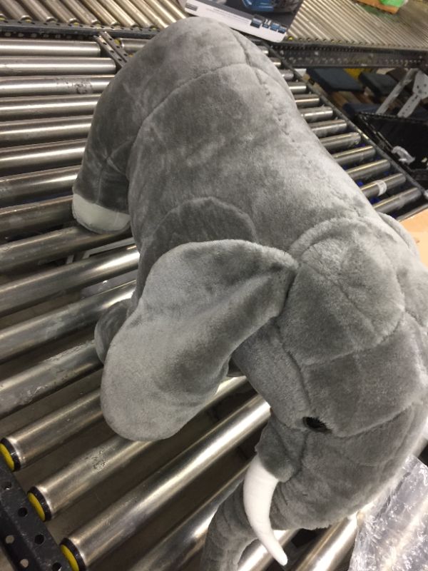 Photo 1 of Melissa & Doug Giant Elephant - Lifelike Stuffed Animal (over 3 feet long)
