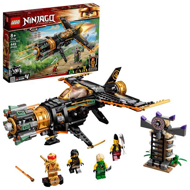 Photo 1 of LEGO NINJAGO Legacy Boulder Blaster 71736 Airplane Toy
