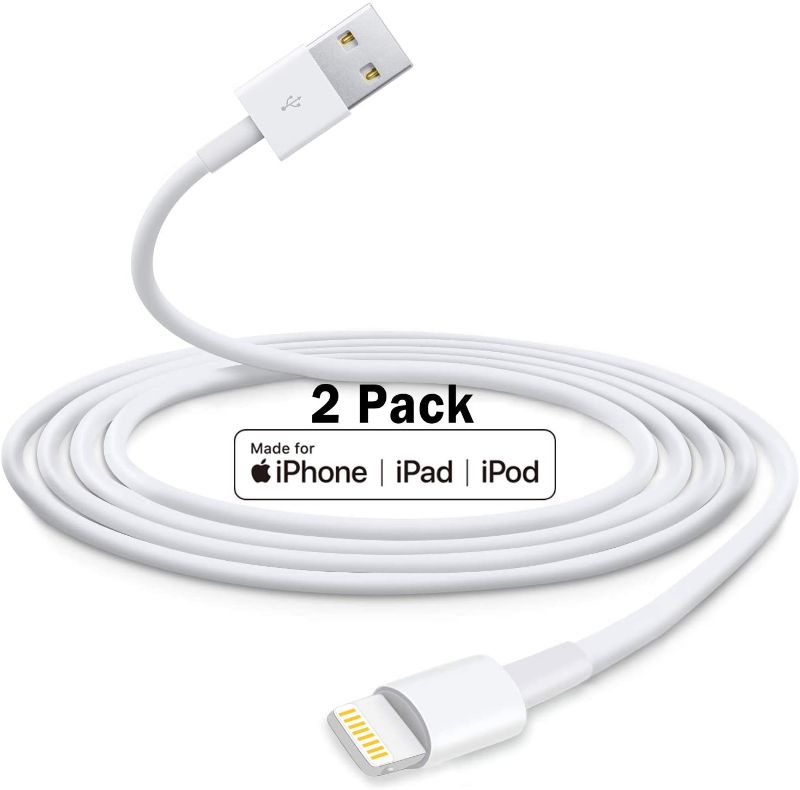 Photo 1 of 2 Pack MFi Certified iPhone Charger