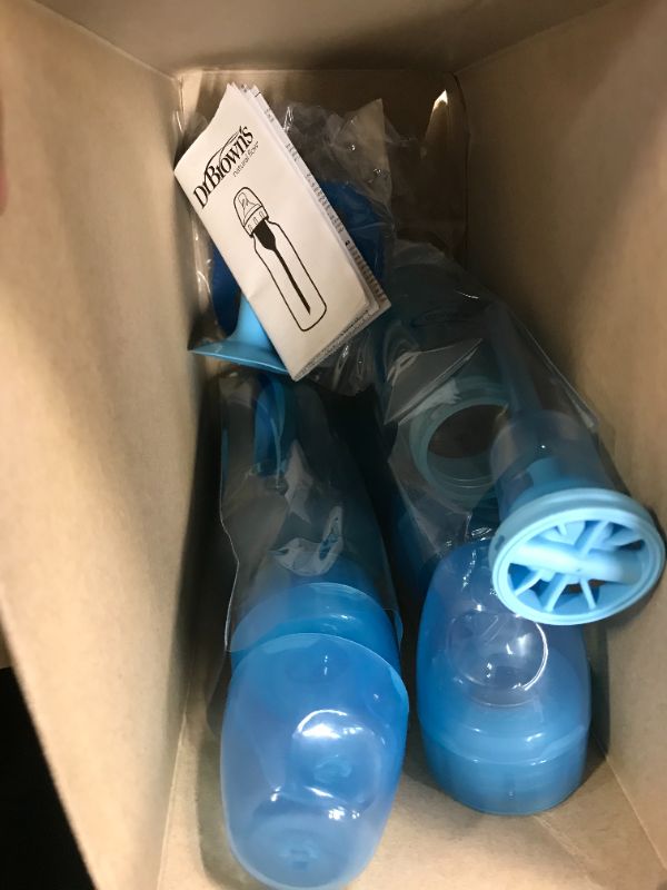 Photo 2 of Dr. Brown's Options Baby Bottles Gift Set, Blue