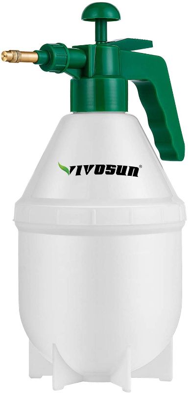 Photo 1 of VIVOSUN 0.4Gallon Handheld Garden Sprayer Pump Pressure Water Sprayers, 50 oz Hand Sprayer for Lawn, Garden (1.5L Green)
