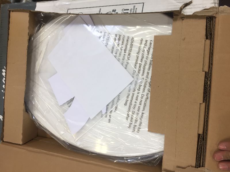 Photo 1 of AquaWash Non-Electric Slow Close Bidet Seat for Elongated Toilets in White