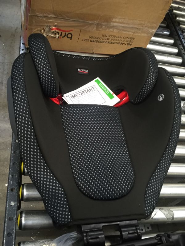 Photo 3 of Britax Highpoint 2-Stage Belt-Positioning Cool Flow Booster Car Seat -  Gray