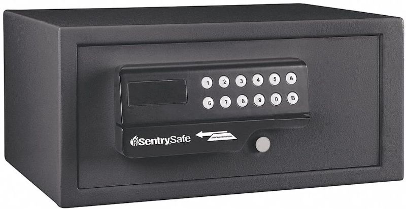 Photo 1 of SentrySafe H060ES Digital Lock Safe, 0.4 Cubic Feet, Black
