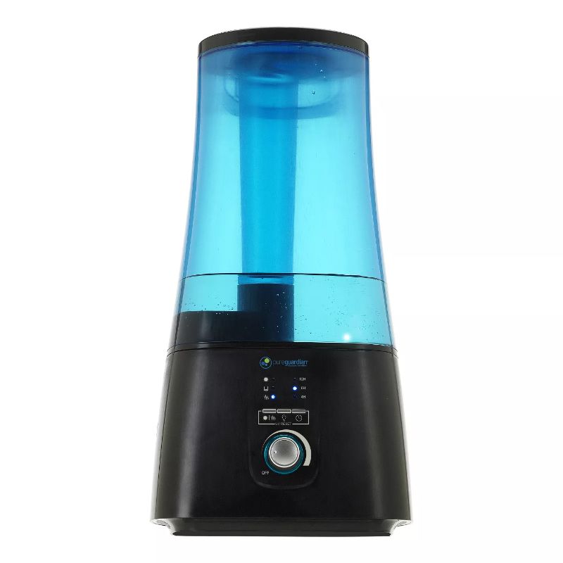 Photo 1 of Pure Guardian Ultrasonic Warm & Cool Mist Humidifier with UV-C & Aroma Tray Black
