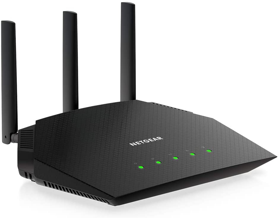 Photo 1 of NETGEAR 4-Stream WiFi 6 Router (R6700AX) – AX1800 Wireless Speed (Up to 1.8 Gbps) | Coverage up to 1,500 sq. ft., 20 devices - NOT IN ITS ORIGINAL PACKAGING 
